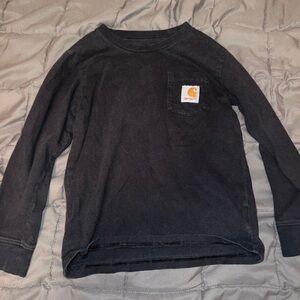 Carhartt Kids Charcoal Long Sleeve Tee